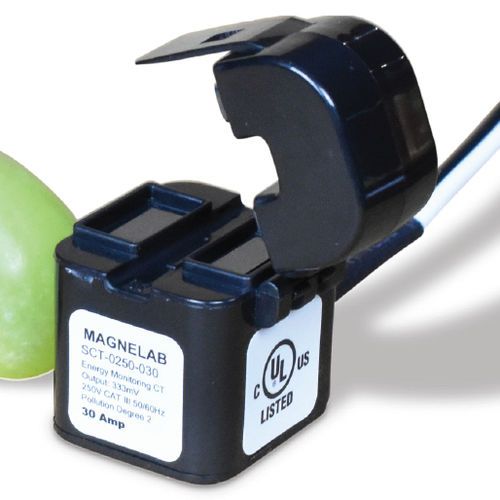 Sensor de corrente com transformador - SCT-0250-030 - MAGNELAB - CA / de abertura