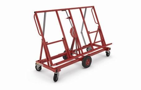 Carrinho de transporte - max. 900 mm - Aliatool - metálico / porta painéis