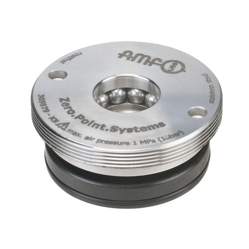 Cilindro de fixação ponto zero de embutir - 6370EARH series - ANDREAS MAIER GmbH & Co. KG (AMF) - hidráulico / rápido / redondo