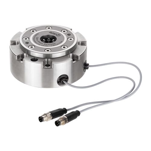 Cilindro de fixação ponto zero flangeado - 6101L series - ANDREAS MAIER GmbH & Co. KG (AMF) - com controle de bloqueio e de contato / rápido