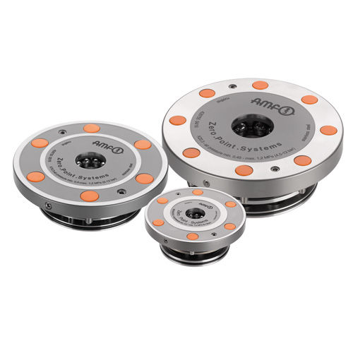 Cilindro de fixação ponto zero redondo - 6206LA - ANDREAS MAIER GmbH & Co. KG (AMF)