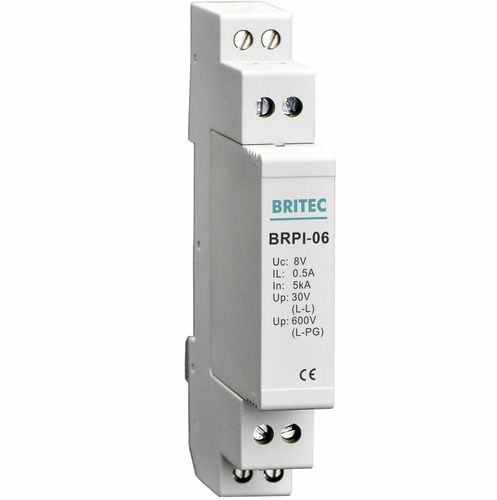 Dispositivo de proteção contra surtos de tipo 2 - BRPI series - Britec Electric Co., Ltd - para transmissão de sinal / de instalação elétrica / para linha de transmissão de dados e telecomunicações