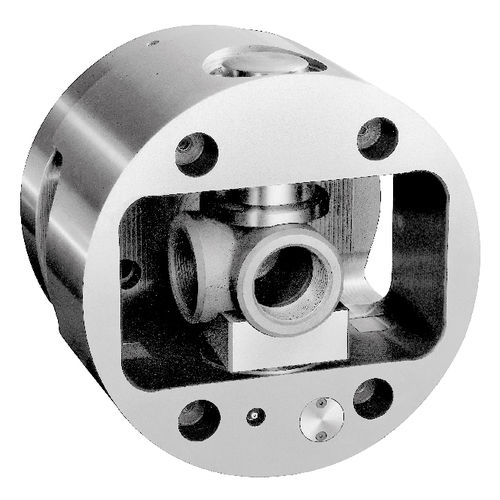 Placa de torno automática - MD series  - Applied Robotics - com 2 castanhas / para usinagem / em aço