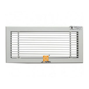 Grelha de ventilação em alumínio - LBG0-B5 - Jianpin Air Conditioning Co.,Ltd - retangular