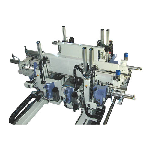 Linha de produção para produtos em madeira - SQ-1 - Working Process - para janela