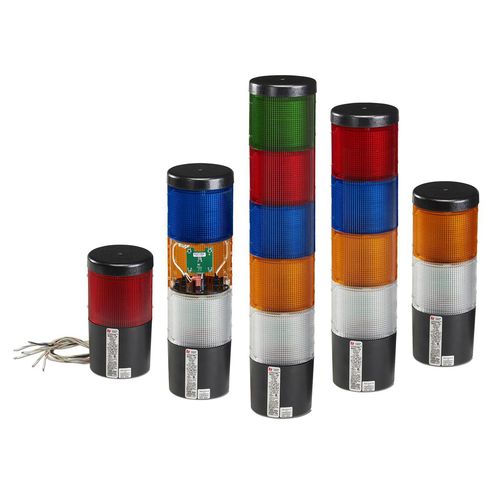 Coluna luminosa de LED - LSLD series - FEDERAL SIGNAL - contínua / de 2 cores / de 3 cores