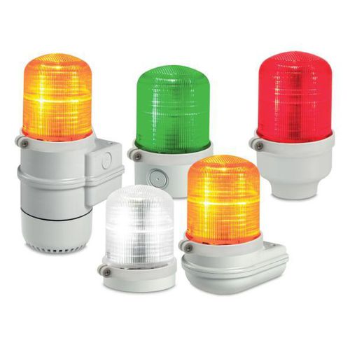 Sinalizador flash - SLM200 - FEDERAL SIGNAL - de LED / 24 Vcc / 24 Vca