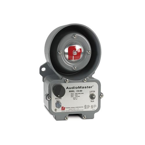 Interfone para áreas perigosas - 310X-MV - FEDERAL SIGNAL - de áudio / robusto / IP65