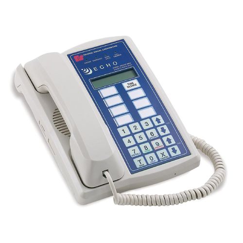 Interfone de áudio - ECHO E-MDS - FEDERAL SIGNAL - de emergência / de secretária
