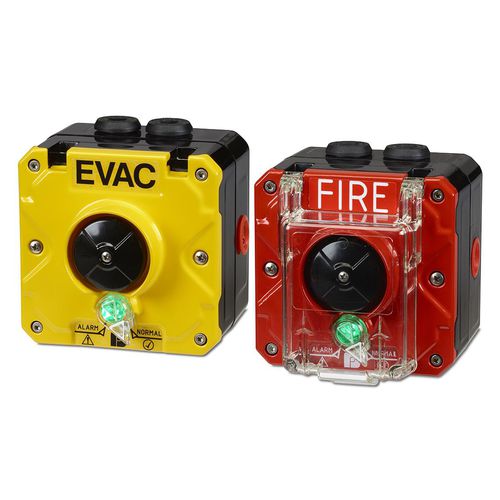 Acionador manual: botão ATEX - CP-PB - FEDERAL SIGNAL