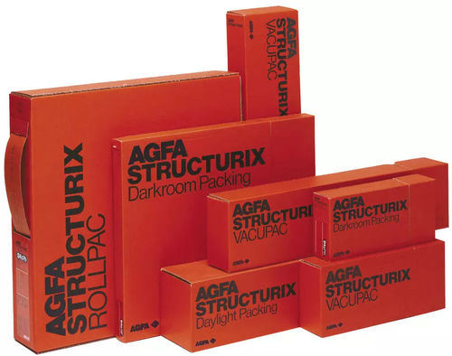 Filme radiográfico - STRUCTURIX - Waygate Technologies - sensível aos raios X