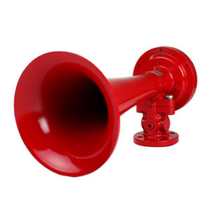 Sirene pneumática de alarme para aplicações internas e externas - K series - EDWARDS SIGNALING - tipo corneta / para áreas perigosas
