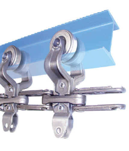 Transportador de roletes - PAC-BEAM™ - Pacline - monotrilho / aéreo / horizontal