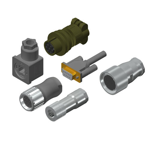 Conector de dados - Hohner Automaticos - fêmea / macho / industrial