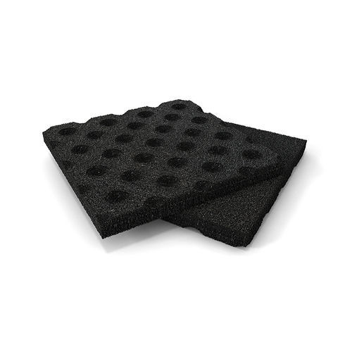 Material de desacoplamento estrutural acústico - REGUPOL vibration 400 - REGUPOL BSW GmbH - antivibração / em borracha / em fibra sintética