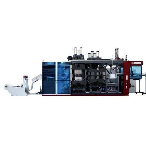 Termoformadora alimentada por bobina - FLEX 92 - WM Thermoforming Machines SA - para a produção de copos / automática / a vácuo