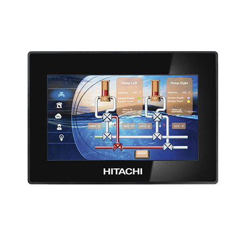 IHM com tela sensível ao toque resistiva - EH-TPS series - Hitachi Europe GmbH - embutida / 800 x 480 / 480 x 272