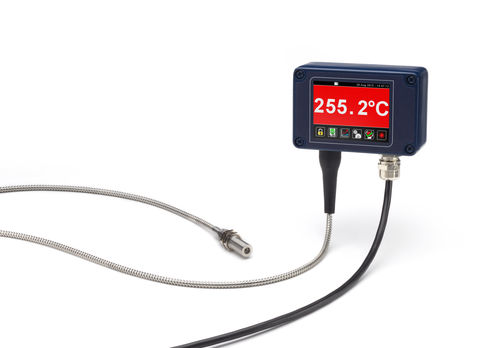 Pirômetro de fibra óptica - FibreMini - Calex Electronics Limited - com display LCD / com mira laser / 4–20 mA