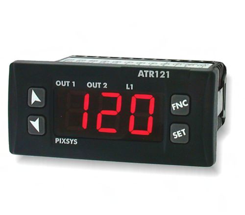 Controlador PID indicador - Pixsys ATR121 - Calex Electronics Limited - de 3 dígitos / para montagem em painel / compacto