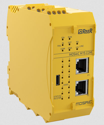 Sistema de segurança para máquinas - Mosaic M1S COM  - REER - configurável / via Ethernet