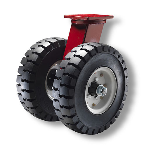 Rodízio giratório - 7700 series - HAMILTON CASTER - com placa de fixação / monolítico / em aço