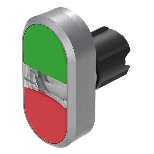 Botão de comando duplo - 45-2K31.36T0.000 - EAO France - sensível ao toque / IP67 / IP69K
