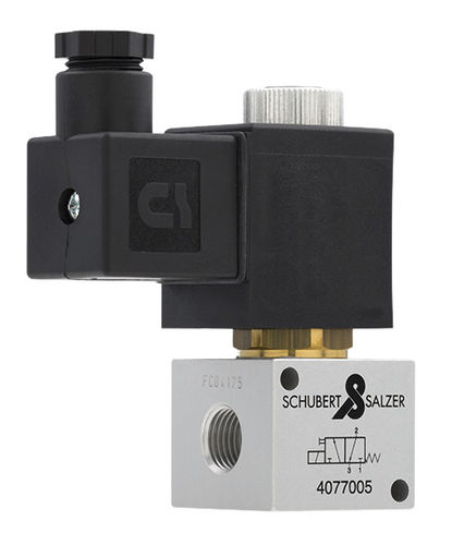 Válvula solenoide de ação indireta - 7090  - Schubert & Salzer Control Systems GmbH - de 3 vias