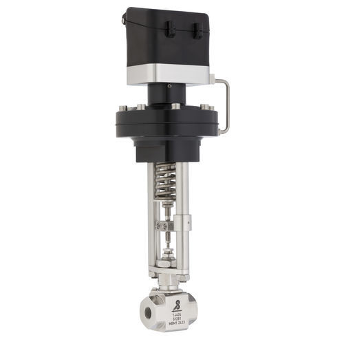 Válvula de agulha - 7042 - Schubert & Salzer Control Systems GmbH - com acionamento pneumático / eletropneumática / de controle