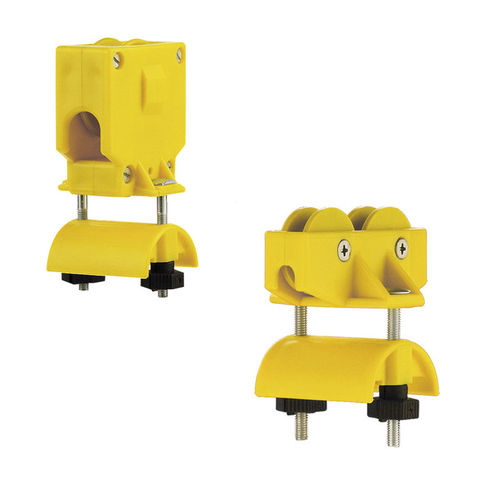 Carrinho porta-cabos em plástico - Series 0210 Series - Conductix-Wampfler - de rolos / redondo