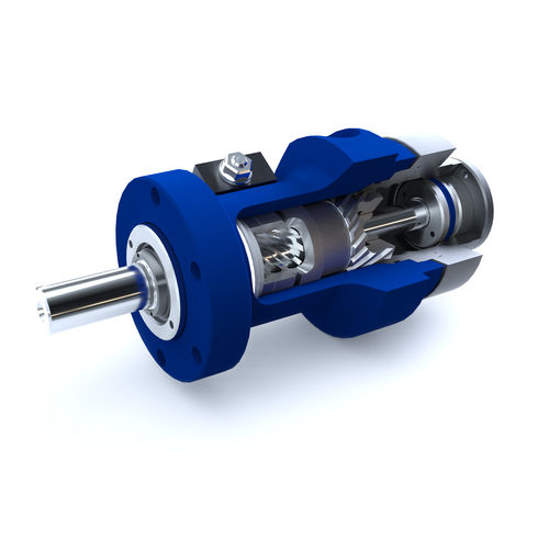 Atuador hidráulico - I-DA-H - HKS Dreh-Antriebe GmbH - rotativo / de dupla ação / em aço inoxidável