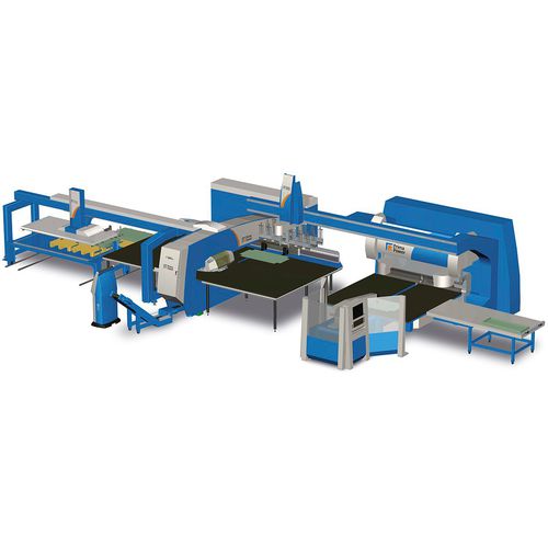 Linha de produção para chapas - PunchBend - PRIMA POWER - automática