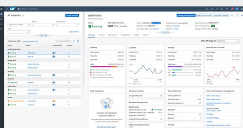 Software para banco de dados ODBC - HANA Cloud - SAP - de gestão / de criação / de otimização