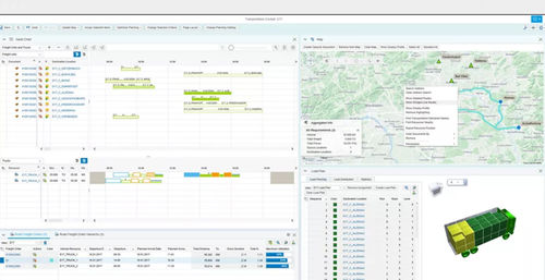 Software de gestão - Transportation Management - SAP - de planejamento / de otimização logística / de cadeia de abastecimento