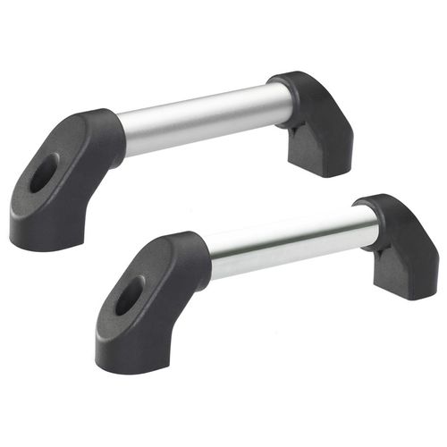 Puxador tipo alça - RHRS series - ELESA - tubular / para porta / em poliamida
