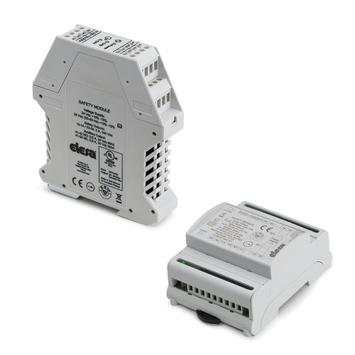 Relé de segurança 1 NA - CN-SFT - ELESA - 1 NF / 2 NF / para trilho DIN