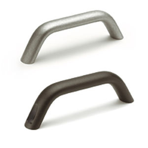 Puxador tipo alça - GN 565.3 - ELESA - para porta / em resina epóxi / oval