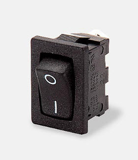 Chave gangorra - max. 16 A, 250 V | 8600 - Arcolectric - bipolar / resistente a respingos / eletromecânico