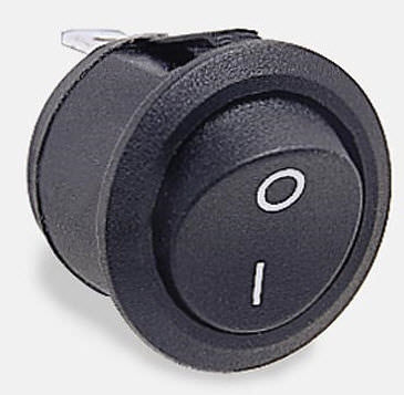 Chave gangorra - max. 16 A, 250 V | R13 - Arcolectric - bipolar / eletromecânico / miniatura