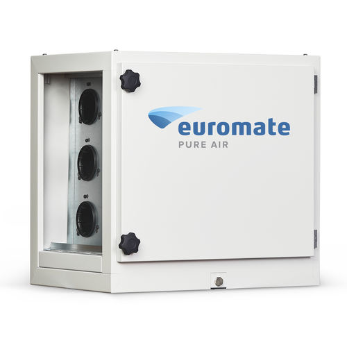 Unidade de filtragem de ar - SF series - Euromate - de carvão ativado / eletrostática / para cozinha profissional