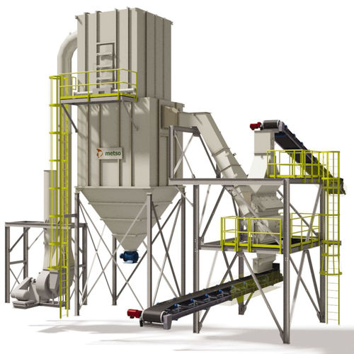 Separador para sólidos - AC series - Metso Corporation - de ar / gravitacional / de processo