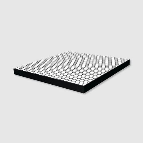 Placa de desgaste em aço - Trellex® series - Metso Corporation - em borracha