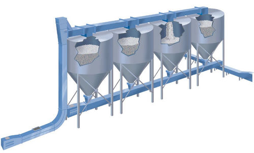 Transportador de corrente - En-masse - Metso Corporation - horizontal / vertical / de transporte