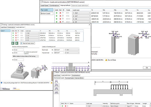Software de engenharia - PowerPack Rebar Design & Detailing - GRAITEC - de design / de modelagem / de criação de laudos
