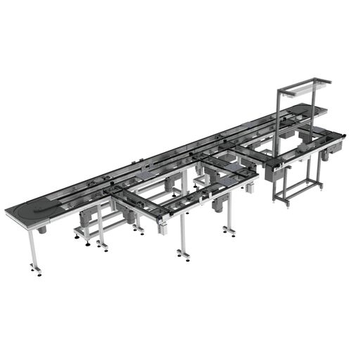 Sistema de transporte para linha de montagem - MOVEsystem - IEF-Werner GmbH - para logística / industrial / para peças a usinar