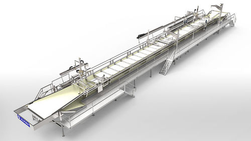 Linha de produção de queijo de massa dura - Alpma Alpenland Maschinenbau - coalhado / semiautomática / automática