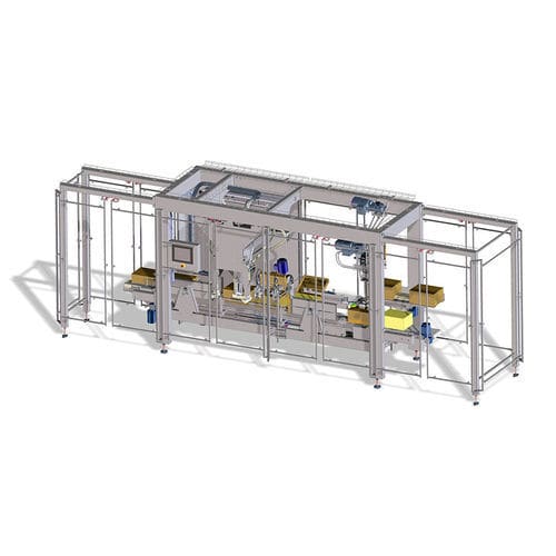 Desencaixotadora wrap-around - DBM - Alpma Alpenland Maschinenbau - totalmente automática / para queijo