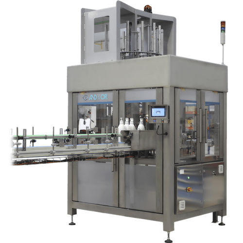 Testador de estanqueidade rotativo - VLS-R - AND & OR - de pressão / para garrafas / automático