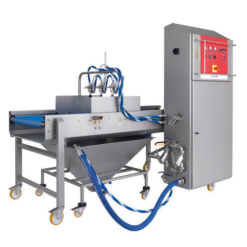 Máquina de pulverização móvel - Bakon B.V., food equipment - pneumática / automática / para a indústria alimentícia