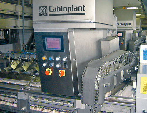 Máquina de separação para a indústria alimentícia - Cabinplant A/S - óptica / para transportador / para pescado