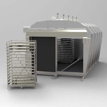 Estação de descongelamento para pescado - TC Series - Cabinplant A/S